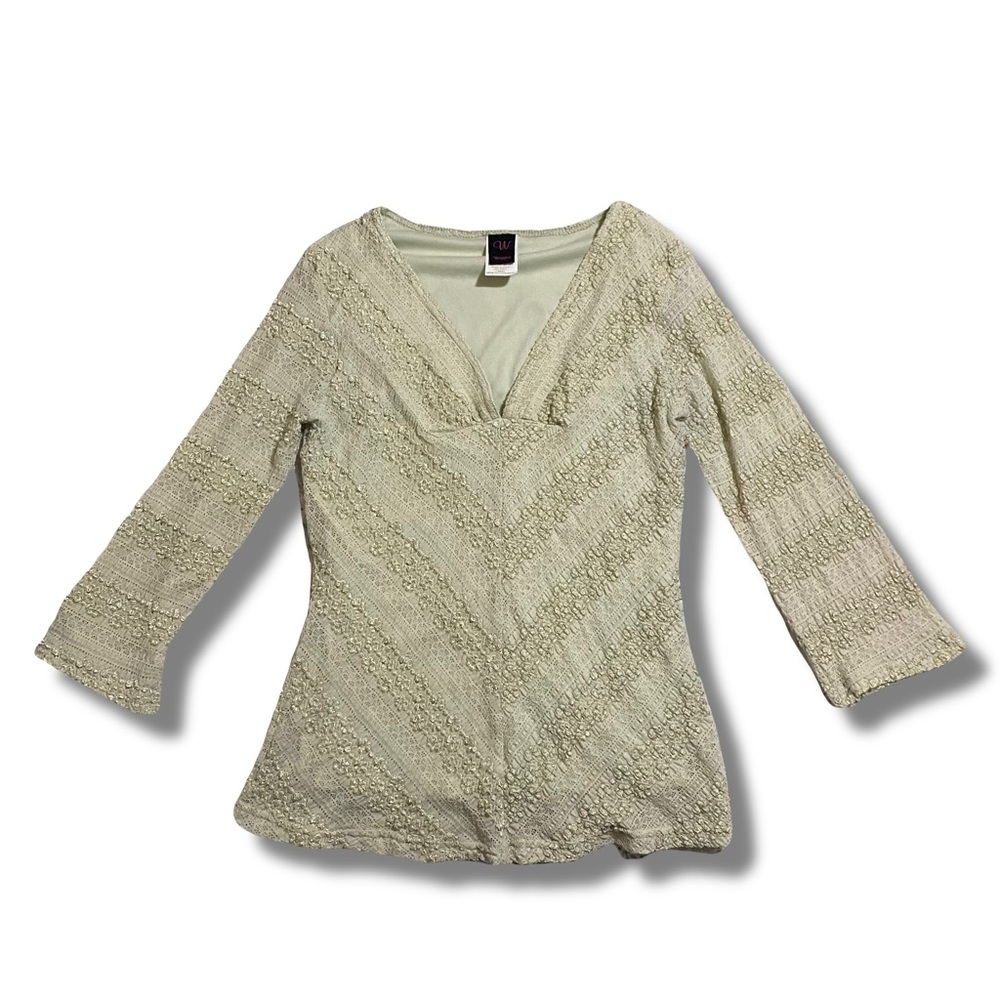Vintage y2k lace hippy top